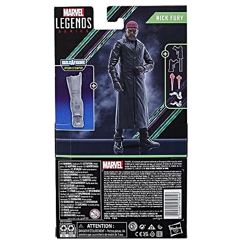 Hasbro Marvel Legends Series - Figura Coleccionable de Nick Fury, Secret Invasion de 15 cm - Edad: A Partir de 4 años