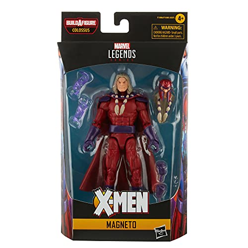 Hasbro Marvel Legends Series - Figura de Magneto de 15 cm - Con diseño premium y 5 accesorios