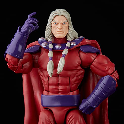 Hasbro Marvel Legends Series - Figura de Magneto de 15 cm - Con diseño premium y 5 accesorios