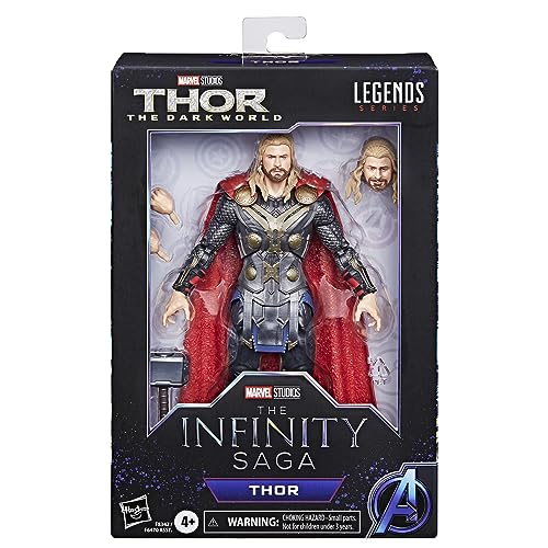 Hasbro Marvel Legends Series, Figura Thor de 15 cm Thor: The Dark World, Figuras Marvel Legends