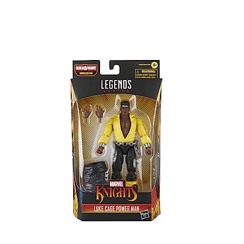 Hasbro Marvel Legends Series - Luke Cage Power Man - Marvel Knights - Figuras de acción Marvel Legends de 15 cm