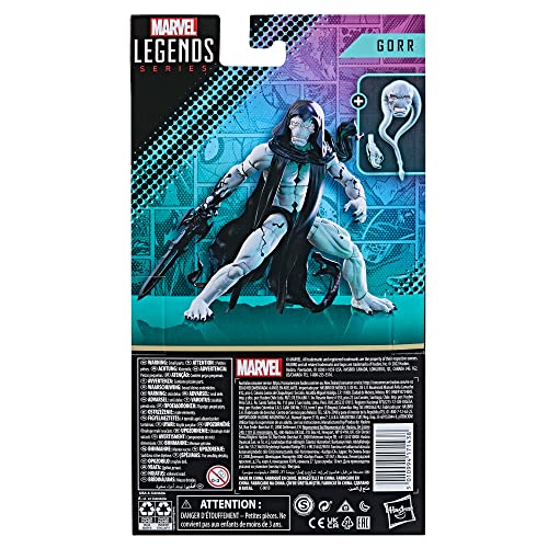 Hasbro Marvel Legends Series Thor Comics - Figura de acción de Gorr de 15 cm - Juguete Coleccionable - 2 Accesorios, F3424, Exclusivo en Amazon