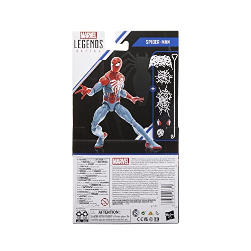 Hasbro Marvel - Marvel Legends Gamerverse - Spider-Man - Figura de Spider-Man 2 de 15 cm