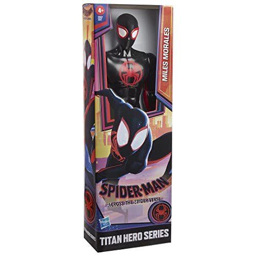 Hasbro Marvel - Marvel Spider-Man: Across The Spider-Verse - Figura de Miles Morales de 30 cm - para niños a Partir de 4 años