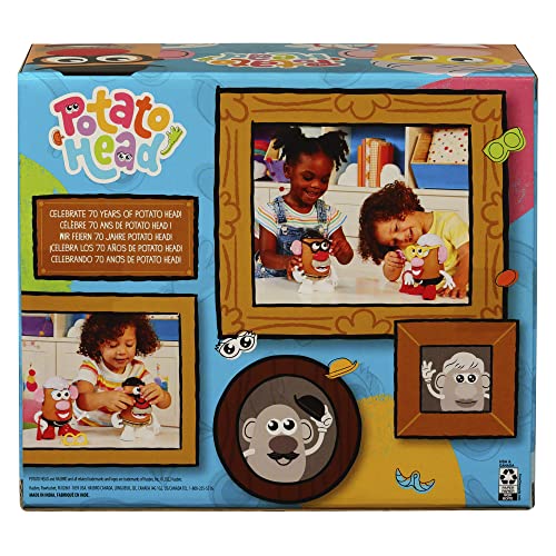 Hasbro Potato Head - Abuela y Abuelo Potato - Juguete para niños a Partir de 2 años - Incluye 24 Piezas