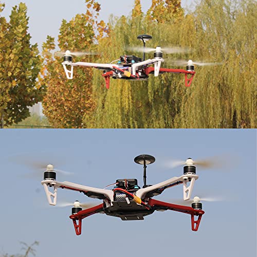 HAWK'S WORK F450 Drone Kit para construir, Marco + Motor sin Escobillas + Prop + Cargador + Probador de Voltaje + Accesorio +Guild Libro & Video (Conjunto E) (Pre-soldado)