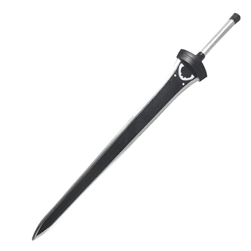 HBFYHNJ Anime Samurai Blade, Espuma De PU Samurai Sword, Sword Art Online, Adecuado para La Colección, Cos Sword(Size:102cm,Color:Negro)