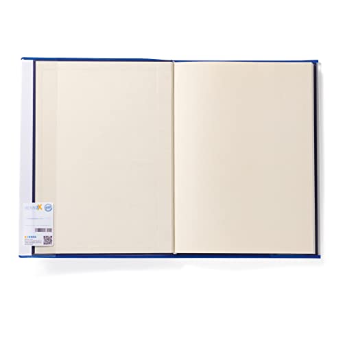 HERMA HERMÄX Classic 7231 - Funda para libro (23 x 52 cm, con etiqueta de rotulación y protección de bordes, lámina de polipropileno lavable, para libros escolares, transparente