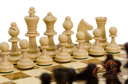 Hermoso ajedrez de madera RUBY decorativo, esculpido y hecho a mano por Master Of Chess