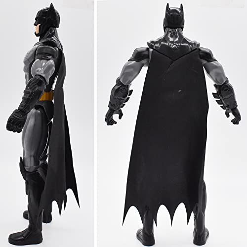 Hilloly Batman Figura, Batman Figura de acción de Batman de 12 Pulgadas, Juguetes para niños a Partir de 3 años