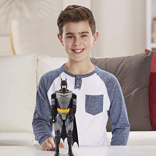 Hilloly Batman Figura, Batman Figura de acción de Batman de 12 Pulgadas, Juguetes para niños a Partir de 3 años