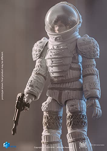 Hiya Toys Alien: Ripley in Spacesuit Figura de acción a Escala 1:18, Multicolor