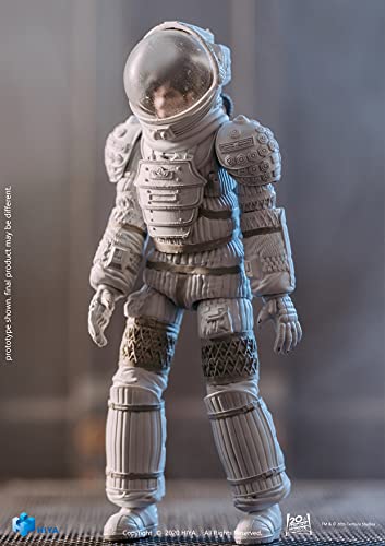 Hiya Toys Alien: Ripley in Spacesuit Figura de acción a Escala 1:18, Multicolor