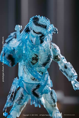 Hiya Toys Alien vs Predator: Requiem Wolf Predator 1:18 - Figura a Escala, Multicolor