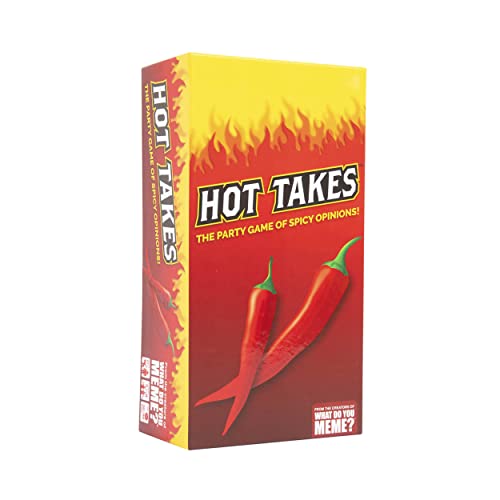 Hot Takes - El juego de fiesta lleno de opiniones picantes - por What Do You Meme?