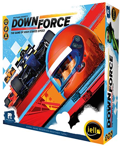 Iello , Downforce , Board Game , Ages 8+ , 2-6 Players , 30 Minutes Playing Time