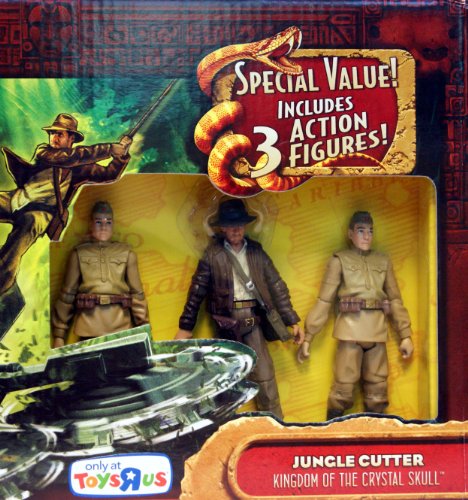 Indiana Jones - Jungle Cortador Reino de la Calavera de Cristal ToysRus Exclusivo