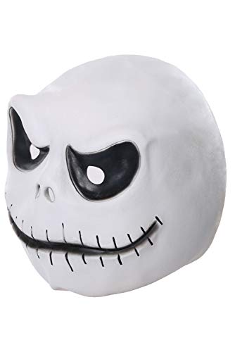 IOONCHI Máscara Jack Skellington cosplay Halloween Cosplay Película Látex Decoración Cabeza Completa Máscara Carnaval Disfraces Masquerade Props