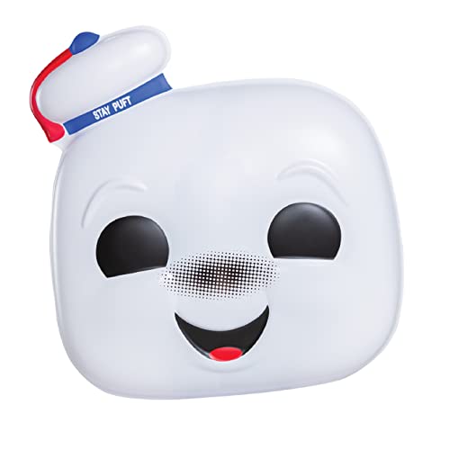 Jakks Pacific Máscara Funko – Disfraz Stay Puft Marshmallow – Preciosa Máscara Cazafantasmas para niños 1 año +