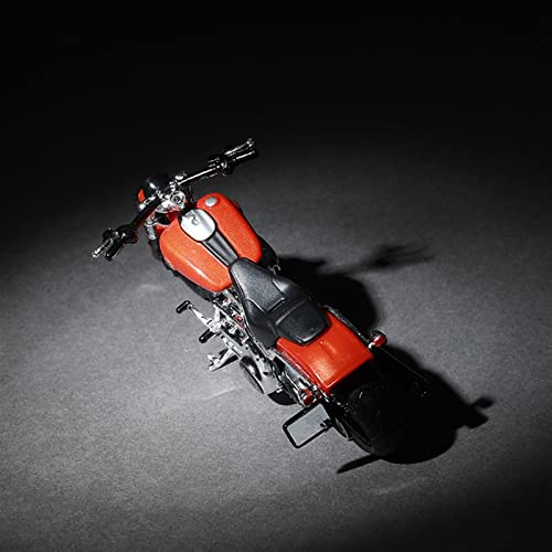 JEWOSS para Harley-Davidson 2016 Breakout 1:18 Modelo De Motocicleta Juguete De Recuerdo Coleccionables Mini Motocicleta Fundición A Presión Modelos de Moto (Color : Orange)