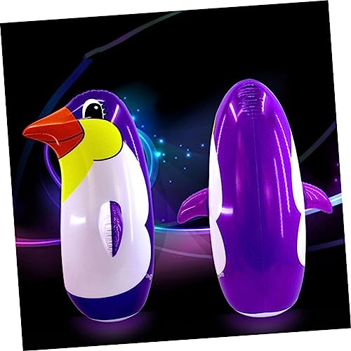 jojofuny Juego De 6 Piezas Bolas De Billar para Piscina Pingüino De Juguete Musical Bolsa De Bop 3D Pingüino Explota Juego De Pájaro Bebé Pingüino Vaso Tómate Un Baño Regalo Niño Pequeño