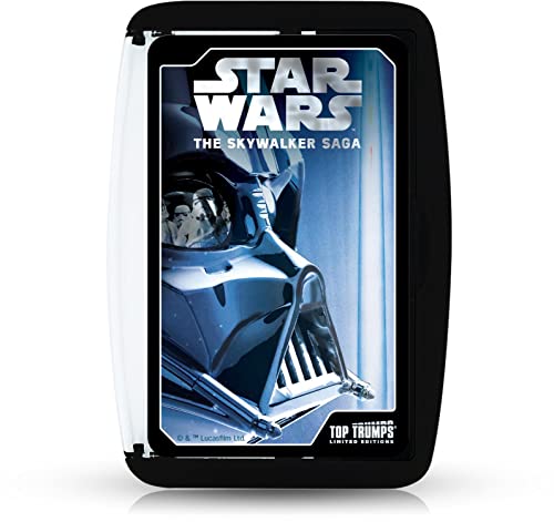 Juego de cartas Star Wars 1-9 Skywalker Saga Top Trumps Edición Limitada - Exclusivo de Booghe (WMA01891-EN1-6)