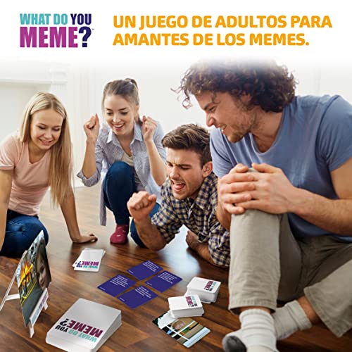 Juegos De Mesa Adultos What Do You Meme Español | Juegos De Cartas | Juegos Reunidos De 3 A 20 Jugadores | Juego De Mesa Partidas 30 Min | Regalos Originales