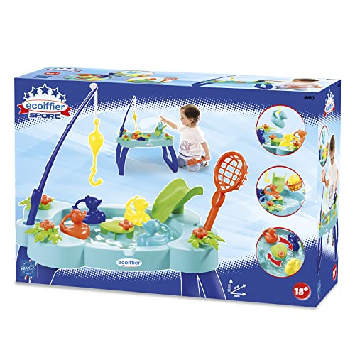 Juguetes Ecoiffier - 4610 - Mesa de pesca de patos - Juego de exterior para niños - A partir de 18 meses - Fabricado en Francia, multicolor