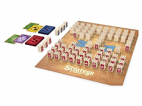 Jumbo Spiele- Stratego – Versión de Aniversario de 65 años Juegos de Estrategia, 5 x 16 x 24 (JUM19945)