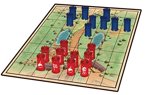 Jumbo Stratego Quick Battle 2 Jugadores A Partir de 8 años-Español-Juego de Mesa Estrategia, Multicolor (19820)