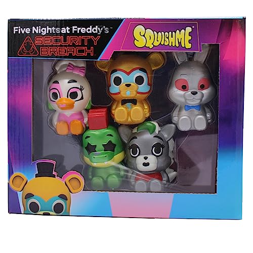 Just Toys LLC Five Nights at Freddy'S Collectors Box - Caja de coleccionista SQUISHME