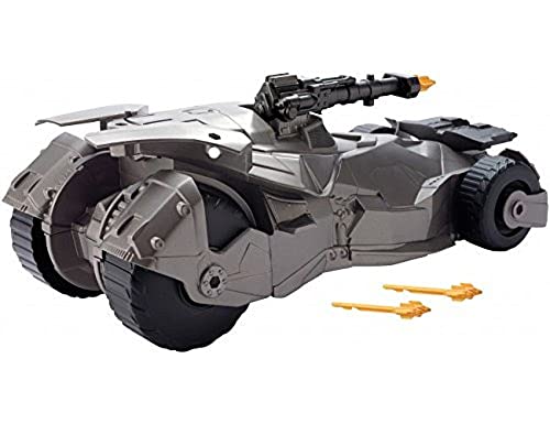 JUSTICE LEAGUE Batmóvil con lanzamisiles (Mattel FGG58)