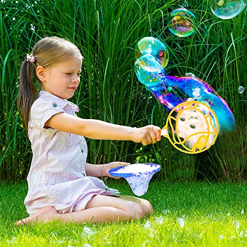 Kit Burbujas Gigantes para Niños,Varitas De Burbujas Grandes,30 PCS Juego De Burbujas para Niños,Burbujas De Jabon Niños Gigantes,Varitas Burbujas De Jabon Niños