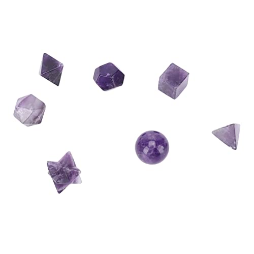 Kit de Cristales Curativos, 7 Piezas de Cristales Curativos de Chakra para decoración. (#1)