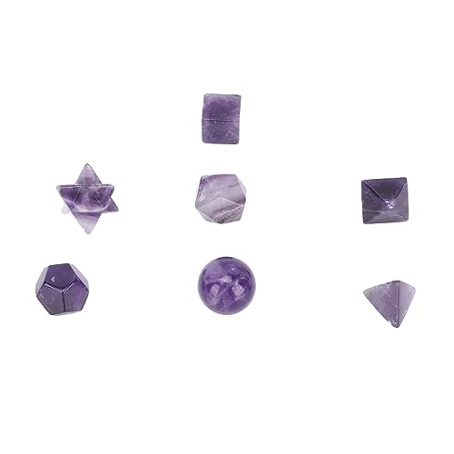 Kit de Cristales Curativos, 7 Piezas de Cristales Curativos de Chakra para decoración. (#1)