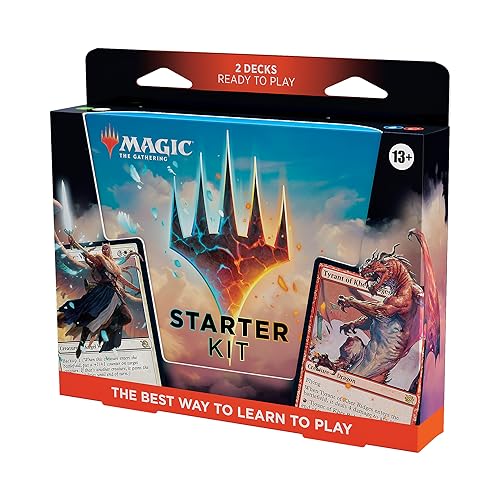 Kit de inicio de 2023 de Magic: The Gathering - Aprende a jugar con 2 mazos listos para usar + 2 códigos para jugar a cartas de fantasía en línea (Para 2 jugadores) (Versión en Inglés)
