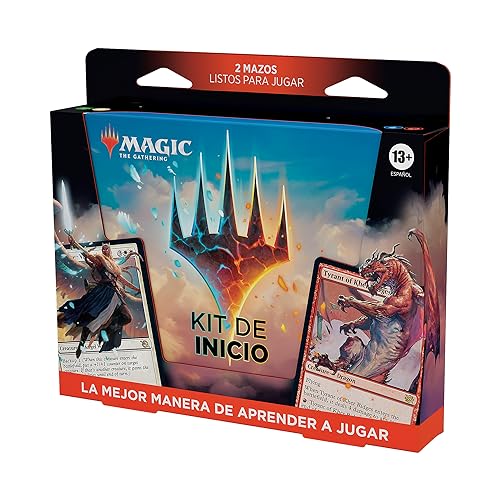 Kit de inicio de 2023 de Magic: The Gathering - Aprende a jugar con 2 mazos listos para usar + 2 códigos para jugar en línea (juego de cartas de fantasía para 2 jugadores)