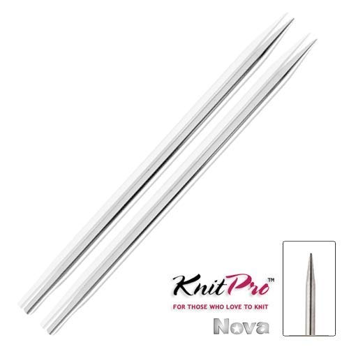 Knit Pro - KnitPro Nova Puntas De Aguja Cortas Intercambiables De Metal, 4,00 mm - 1 Pieza