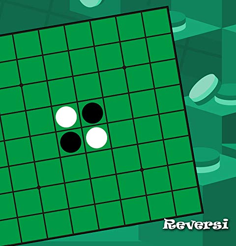 KOKOSUN Reversi Ajedrez, Reversi Juegos, 20 × 20 cm, juego de estrategia de tablero de ajedrez blanco y negro, tablero de ajedrez magnético plegable de almacenamiento cómodo (Reversi)