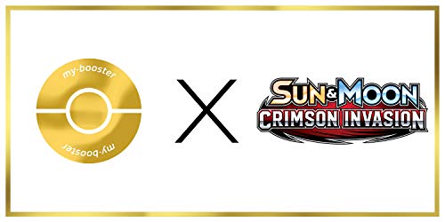 Kommo-o 77/111 Holo Reverse - #myboost X Sun & Moon 4 Crimson Invasion - Box de 10 cartas Pokémon Inglesas