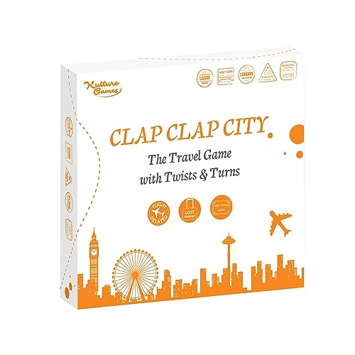 Kulture Games Clap Clap City - El juego de viaje con giros y giros