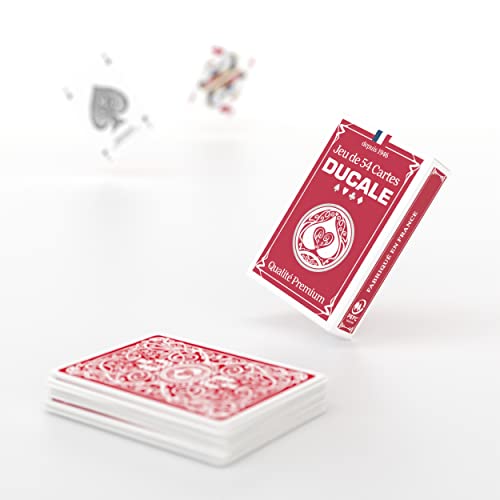 La Ducale Origine – 2 Juegos de 54 Cartas – Juego de Rami – Fabricado en Francia