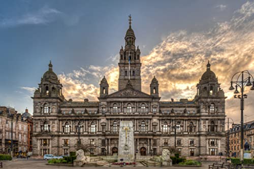 Lais Puzzle Glasgow City Chambers, la Ciudad de Glasgow en Escocia, Reino Unido 2000 Piezas