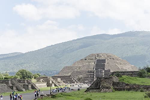 Lais Puzzle Pirámide de la Luna, pirámide de la Luna, y Avenida de los Muertos, Calzada de los Muertos, en Teotihuacan, México 2000 Piezas