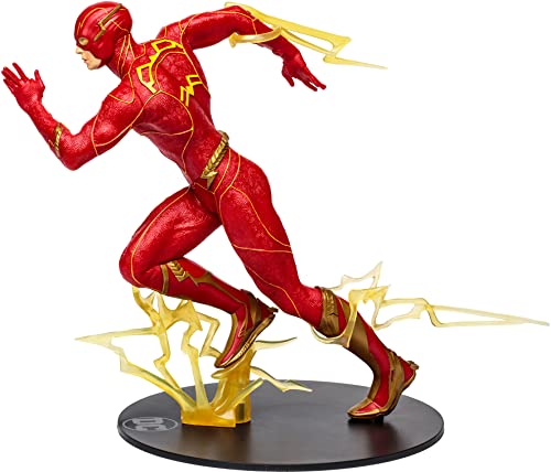 Lansay DC – The Flash Movie – The Flash (Hero Costume) 30 cm – Figura de colección y Accesorios – Personajes de cómics – A Partir de 12 años