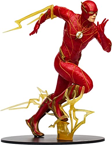Lansay DC – The Flash Movie – The Flash (Hero Costume) 30 cm – Figura de colección y Accesorios – Personajes de cómics – A Partir de 12 años