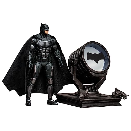 Lansay McFarlane Toys - Batman - Pack de 6 Figuras coleccionables - Warner Bros 100 cumpleaños - Figura de colección y Accesorios - Personajes de cómics - a Partir de 12 años