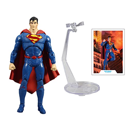 Lansay McFarlane Toys - DC Multiverse - Superman Rebirth - Figura Coleccionable y Accesorios - Personajes de Comics - A Partir de 12 años