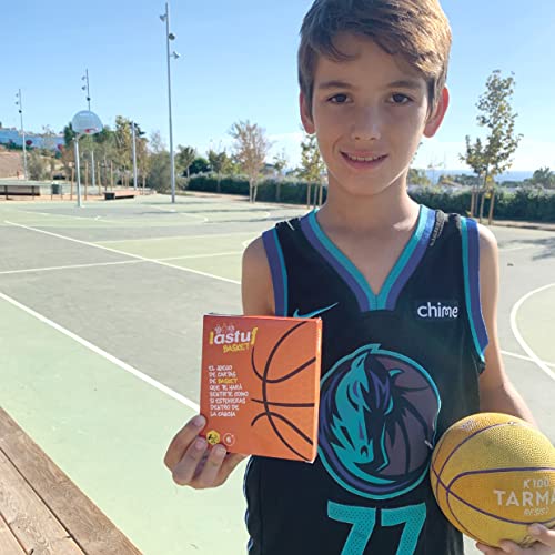 LASTUF Juego de Basket Niños de Cartas Familiar de Mesa Multiidioma Internacional - Regalo a Partir de 6 años
