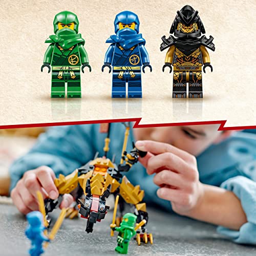 LEGO 71790 Ninjago Perro Cazador del Dragón del Imperio, Figura de Monstruo de Juguete para Construir para Niños y Niñas a Partir de 6 Años, Criatura Mítica Móvil, Regalo Ninja con 3 Minifiguras
